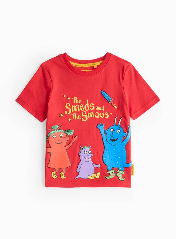 Julia Donaldson The Smeds & The Smoos Red T-Shirt 2-3 years